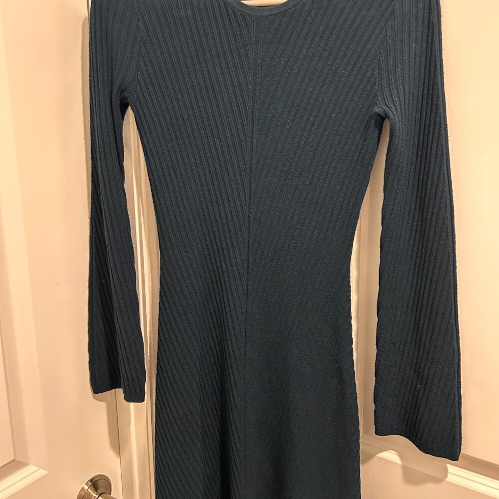 Theory Ribbed Sweater Dress